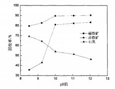 磁铁矿与赤铁矿混合浮选交互影响